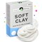 Original Stationery Soft Clay for Slime, 230 g (8.1 oz) White Foam Clay Add-in for Slime Making, Stretchy Air-Dry Butter Texture, Easter & Birthday Craft Gift for Kids
